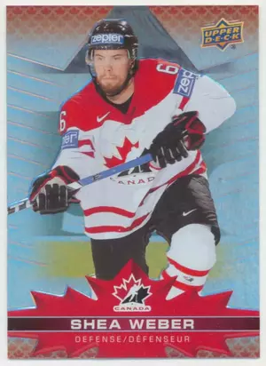 2021-22 TIM HORTONS TEAM CANADA - SHEA WEBER #12