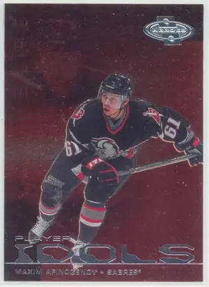 2000-01 UD HEROES - MAXIM AFINOGENOV/PAVEL BURE #PI3 PLAYER IDOLS