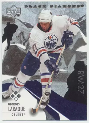2003-04 BLACK DIAMOND - GEORGES LARAQUE #127 TRIPLE DIAMOND