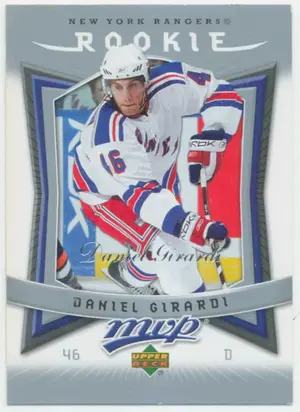 2007-08 MVP - DANIEL GIRARDI #342 ROOKIE