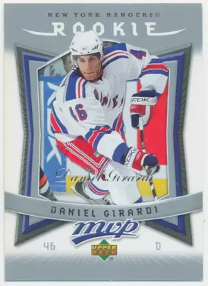 2007-08 MVP - DANIEL GIRARDI #342 ROOKIE