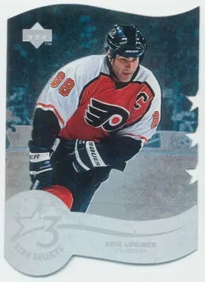 1997-98 UPPER DECK - ERIC LINDROS #T1A THREE STAR SELECTS