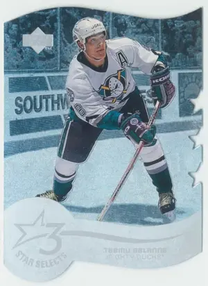 1997-98 UPPER DECK - TEEMU SELANNE #T5A THREE STAR SELECTS