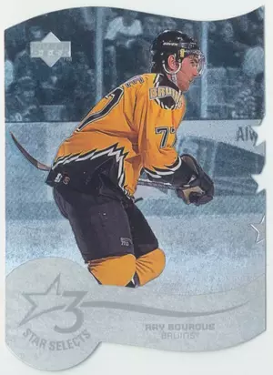 1997-98 UPPER DECK - RAY BOURQUE #T11A THREE STAR SELECTS