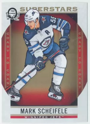 2018-19 O-PEE-CHEE COAST TO COAST - MARK SCHEIFELE #128 SUPERSTARS