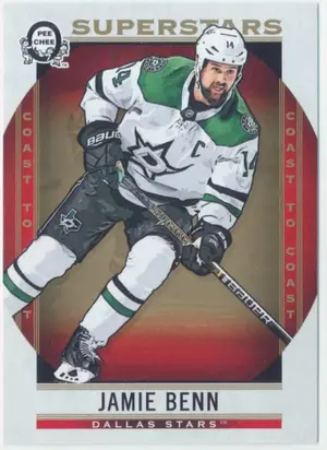 2018-19 O-PEE-CHEE COAST TO COAST - JAMIE BENN #132 SUPERSTARS