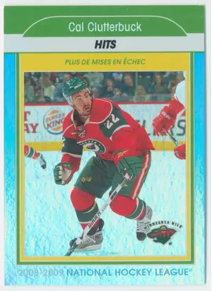 2009-10 O-PEE-CHEE - CAL CLUTTERBUCK #SL11 STAT LEADERS