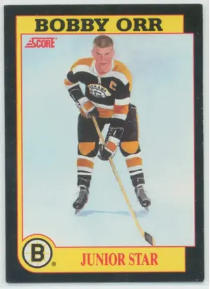 1991-92 SCORE - BOBBY ORR JUNIOR STAR #NNO⚠️