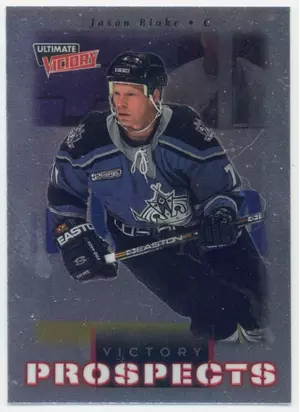 1999-00 ULTIMATE VICTORY - JASON BLAKE RC #100 SP!]