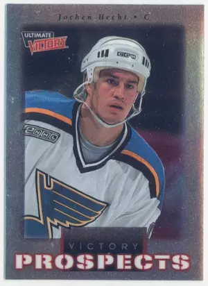 1999-00 ULTIMATE VICTORY - JOCHEN HECHT RC #106 SP!