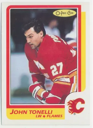 1986-87 O-PEE-CHEE - JOHN TONELLI #132