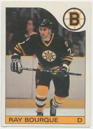 1985-86 O-Pee-Chee - Ray Bourque #40 ⚠