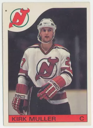 1985-86 O-Pee-Chee - Kirk Muller RC #84 ⚠