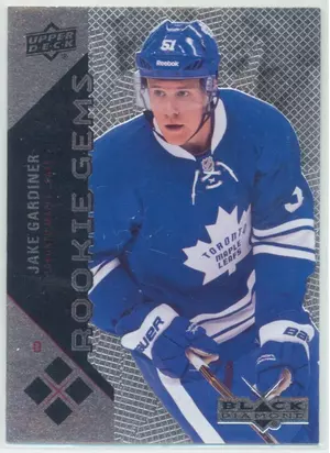 2011-12 BLACK DIAMOND - JAKE GARDINER #227 ROOKIE GEMS