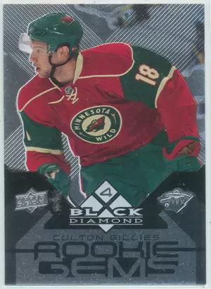 2008-09 BLACK DIAMOND - COLTON GILLIES #198 ROOKIE GEMS