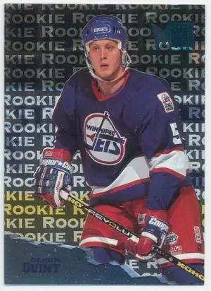 1995-96 FLEER METAL - DERON QUINT #188 ROOKIE