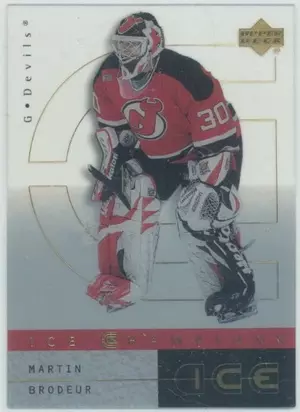 2000-01 ICE - MARTIN BRODEUR #IC4 ICE CHAMPIONS