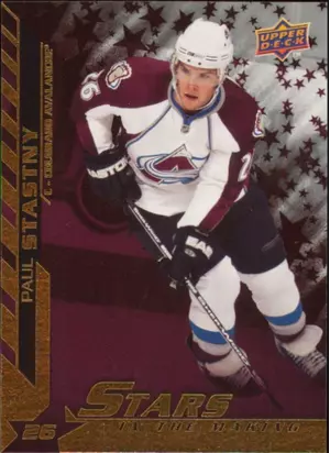 2007-08 UPPER DECK - PAUL STASTNY #SM12 STARS IN THE MAKING