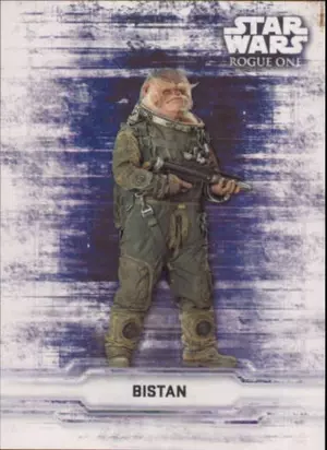 2016 Star Wars Rogue One - Bistan Character Stickers #CS12