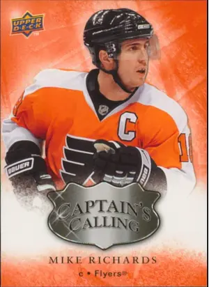 2009-10 UPPER DECK - MIKE RICHARDS #CC9 CAPTAIN'S CALLING