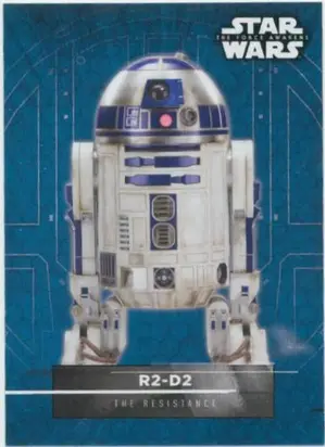 2016 Star Wars The Force Awakens - R2-D2 Character Stickers #10
