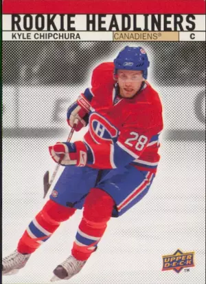 2007-08 UPPER DECK - KYLE CHIPCHURA #RH20 ROOKIE HEADLINERS