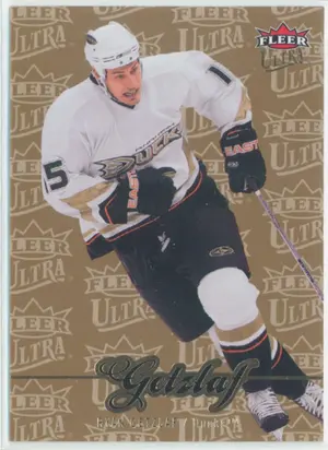 2007-08 FLEER ULTRA - RYAN GETZLAF #199 GOLD MEDALLION