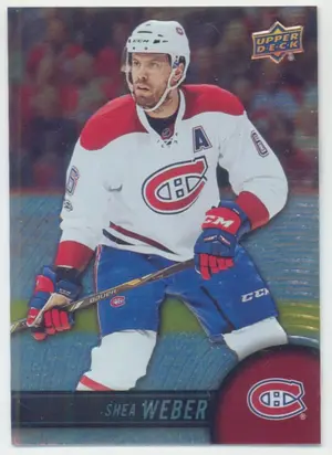 2017-18 TIM HORTONS - SHEA WEBER #6