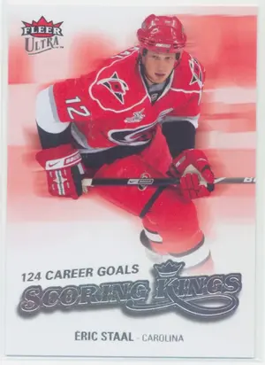 2008-09 FLEER ULTRA - ERIC STAAL #SK15 SCORING KINGS