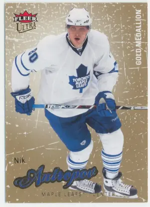 2008-09 FLEER ULTRA - NIK ANTROPOV #93 GOLD MEDALLION