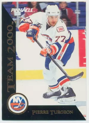 1992-93 PINNACLE (USA) - PIERRE TURGEON #17 TEAM 2000