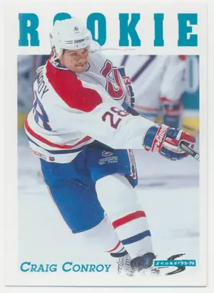 1995-96 SCORE - CRAIG CONROY #297 ROOKIE