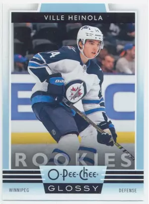 2019-20 UPPER DECK - VILLE HEINOLA #R-19 O-PEE-CHEE GLOSSY ROOKIES