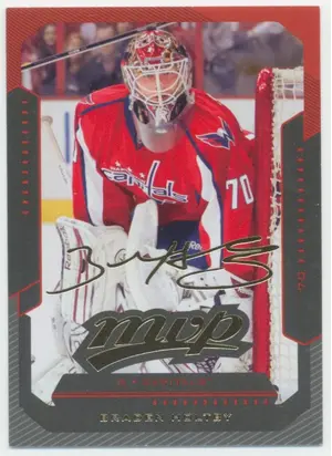 2012-13 UPPER DECK - BRADEN HOLTBY #46 MVP