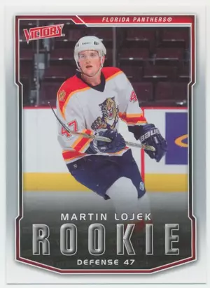2007-08 VICTORY - MARTIN LOJEK #215 ROOKIE