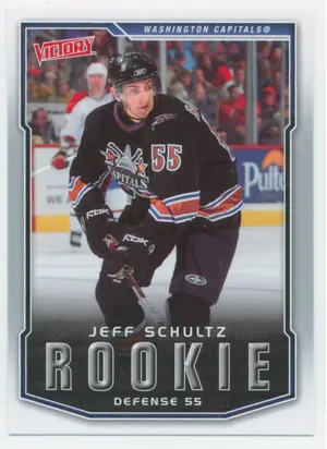 2007-08 VICTORY - JEFF SCHULTZ #223 ROOKIE