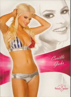 2011 Benchwarmer Bubblegum - Cecille Gahr #58