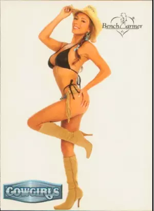 2002 Benchwarmer - Nissa Hall #176 Cowgirls