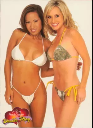 2002 Benchwarmer - Flo and Camille #196 Double Play