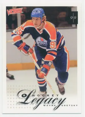 1999-00 VICTORY - WAYNE GRETZKY #400 A HOCKEY LEGACY