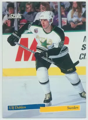 1993-94 SCORE (CDN) - ULF DAHLEN #13 INTERNATIONAL STARS