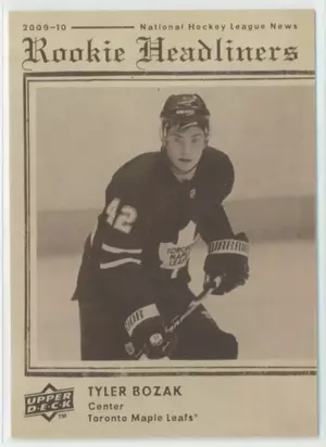 2009-10 UPPER DECK - TYLER BOZAK #RH16 ROOKIE HEADLINERS