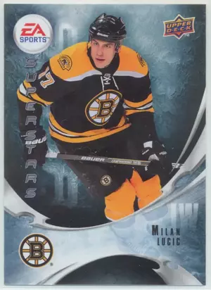 2010-11 UPPER DECK - MILAN LUCIC #EA6 EA SPORTS SUPERSTARS
