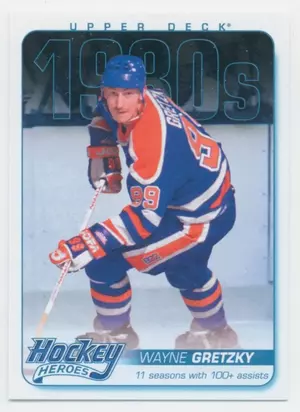 2012-13 UPPER DECK - WAYNE GRETZKY #HH40 HOCKEY HEROES