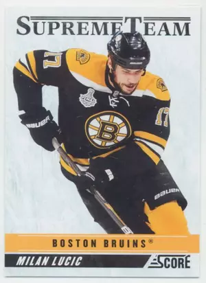 2011-12 SCORE - MILAN LUCIC #10 SUPREME TEAM