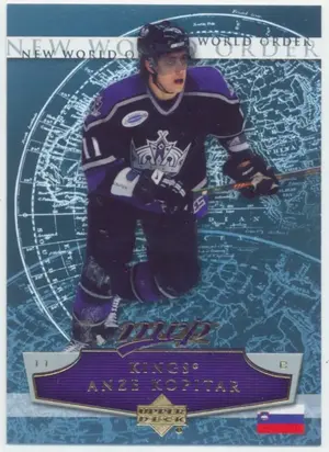 2007-08 MVP - ANZE KOPITAR #NW6 NEW WORLD ORDER
