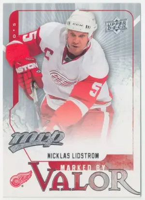 2008-09 MVP - NICKLAS LIDSTROM #MV8 MARKED BY VALOR