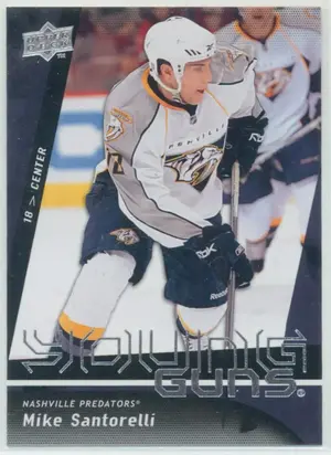 2009-10 UPPER DECK - MIKE SANTORELLI #248 YOUNG GUNS