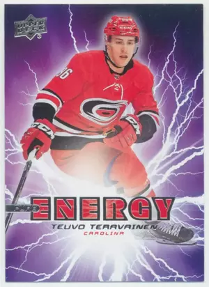 2019-20 UPPER DECK - TEUVO TERAVAINEN #PE-36 PURE ENERGY
