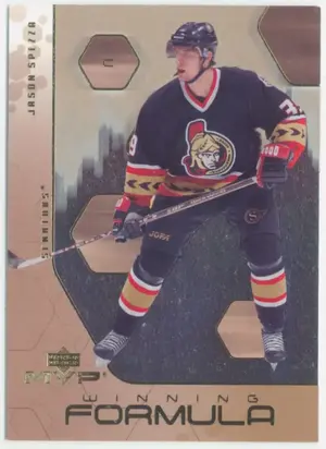 2003-04 MVP - JASON SPEZZA #WF5 WINNING FORMULA